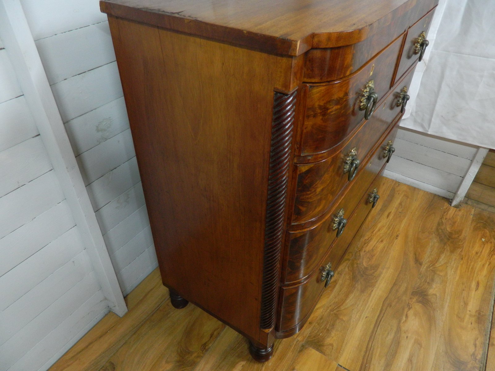 Regency Ogee Scotch Chest Of Drawers