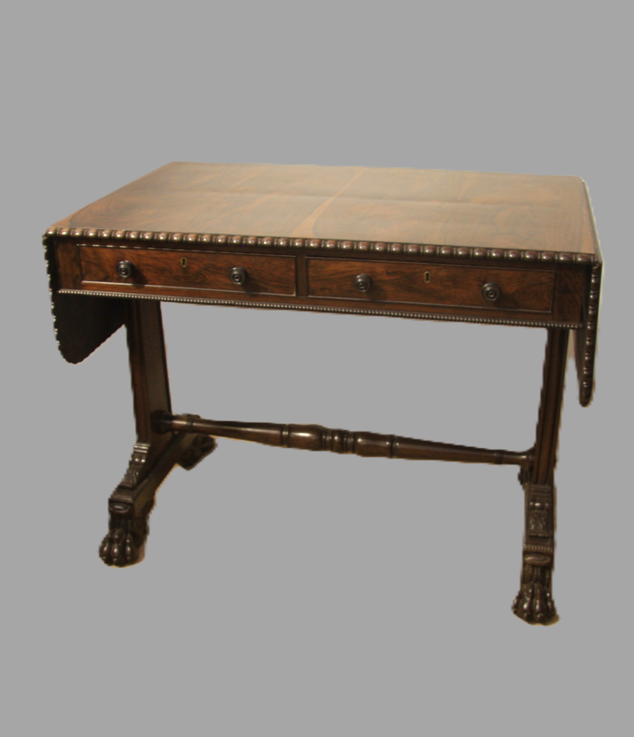 Regency Rosewood Sofa Table