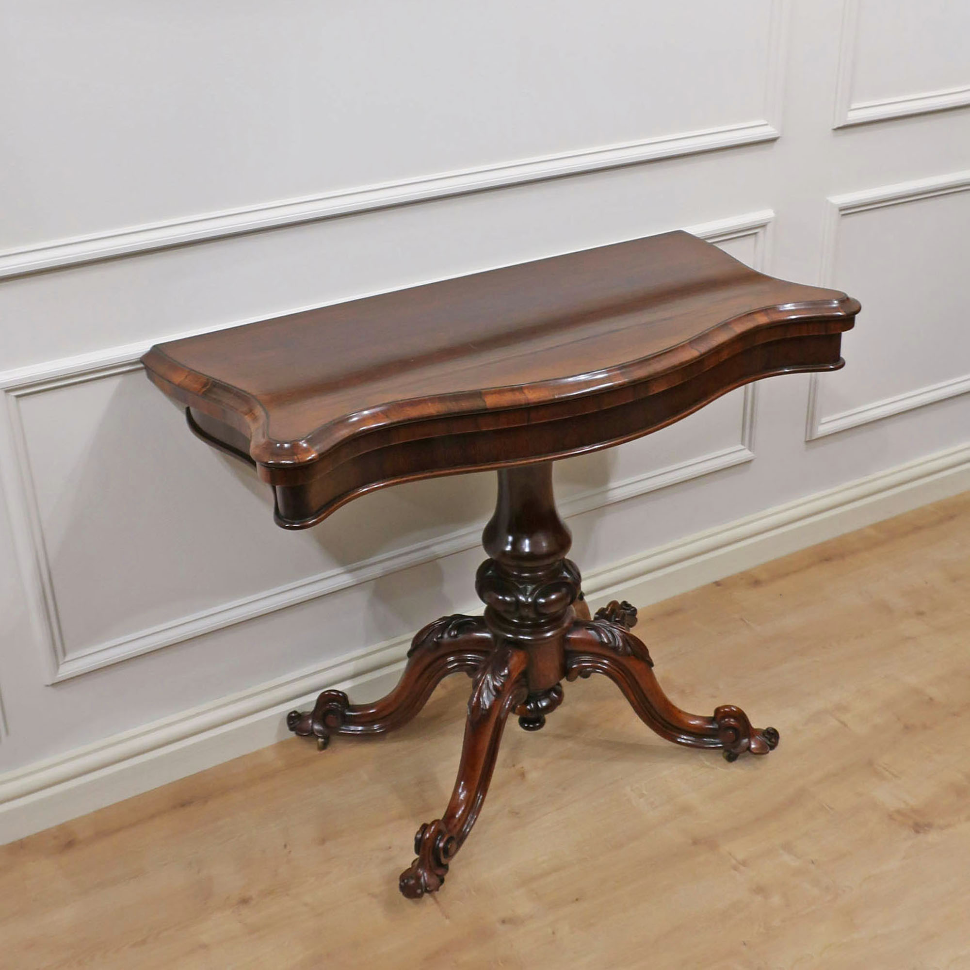 Victorian Rosewood Side Games Table
