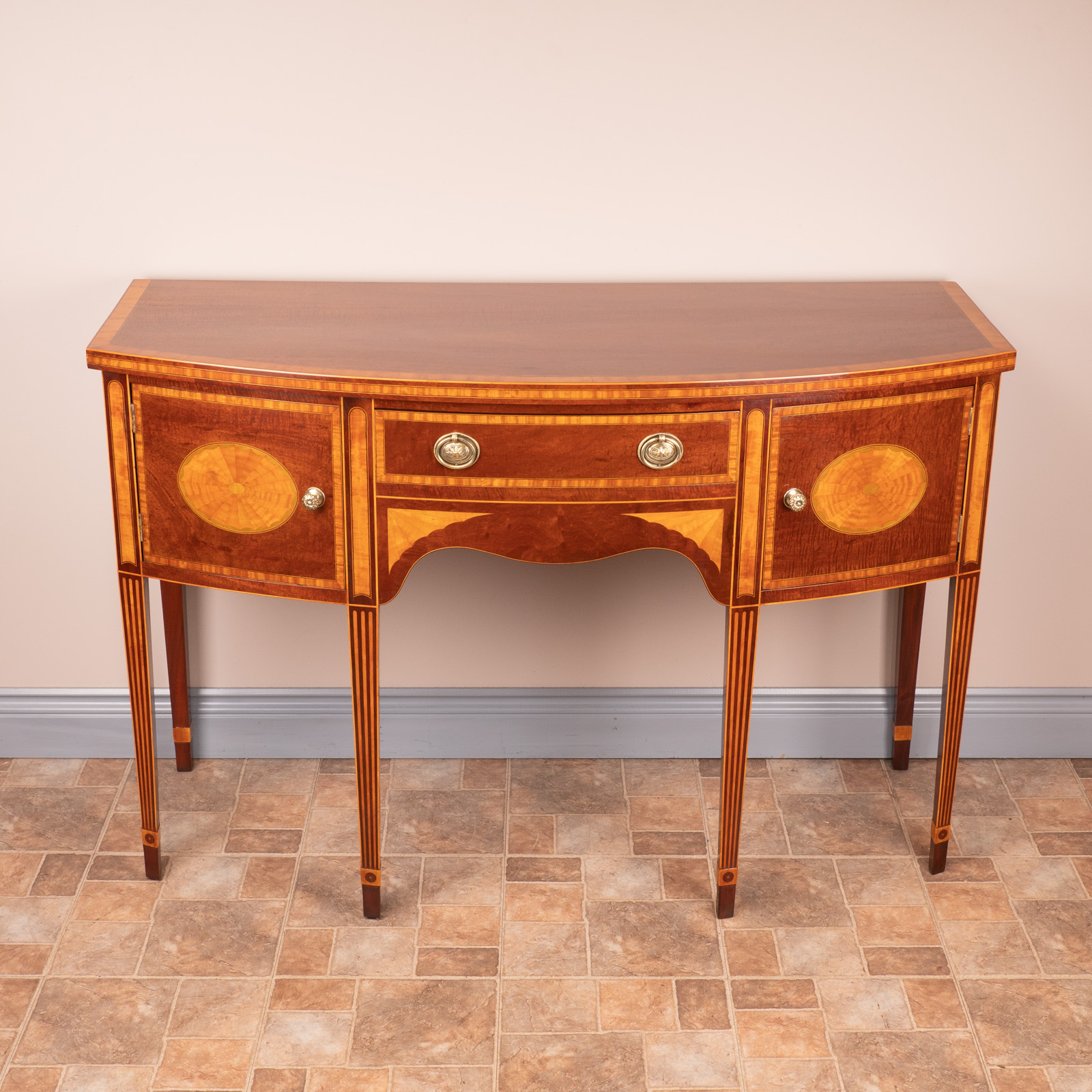 Edwardian Inlaid Mahogany Sideboard