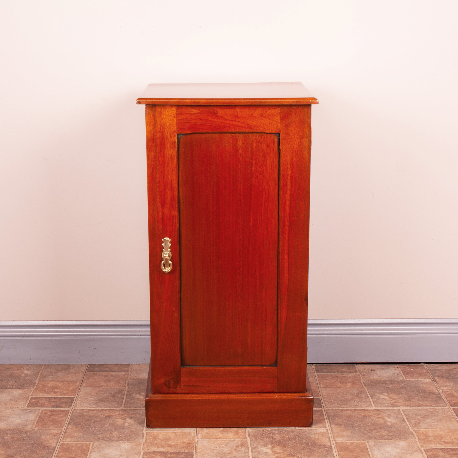 Walnut Bedside Cupboard