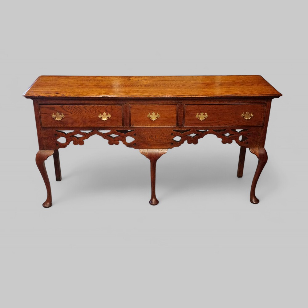 Edwardian oak dresser base