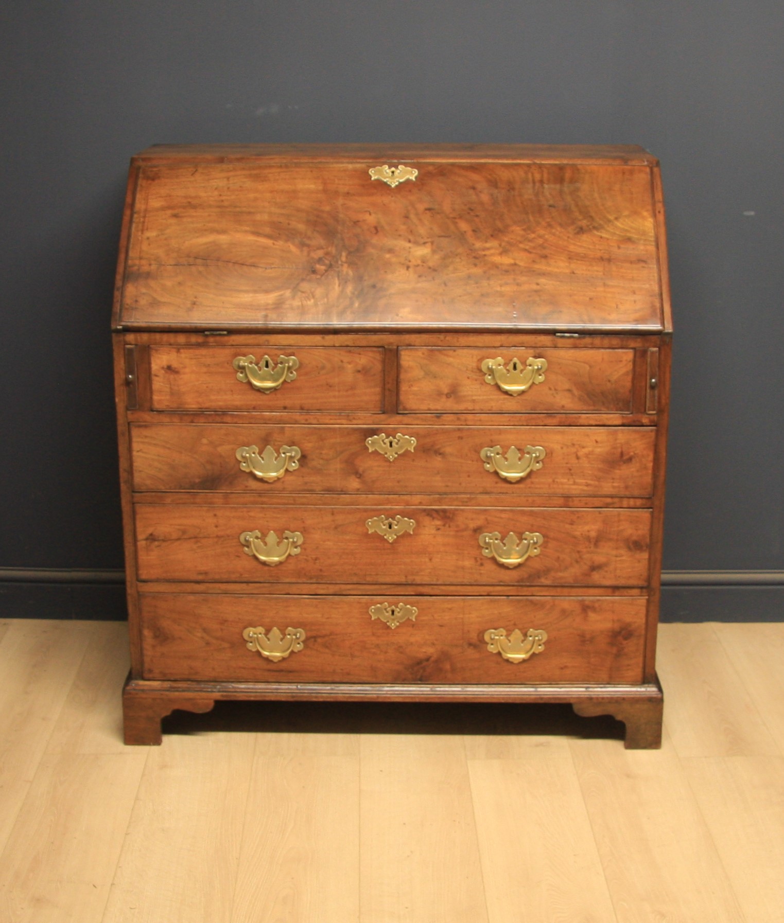Sample Georgian Walnut Bureau