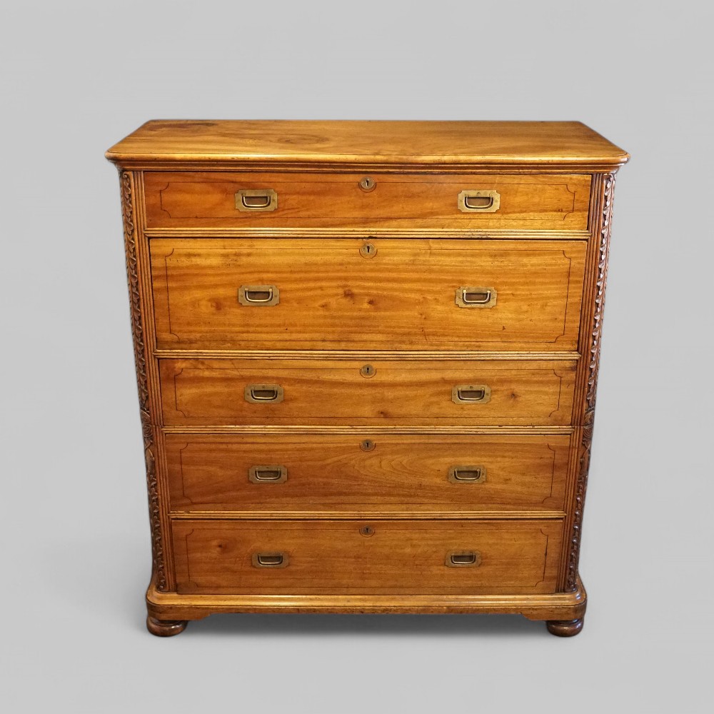 Victorian Camphorwood campaign chest