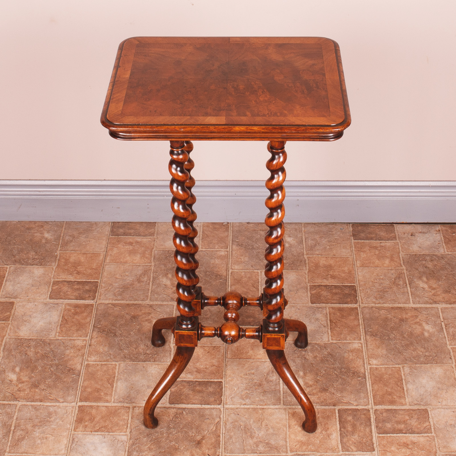 Fine Quality 19thC Walnut Occasional Table