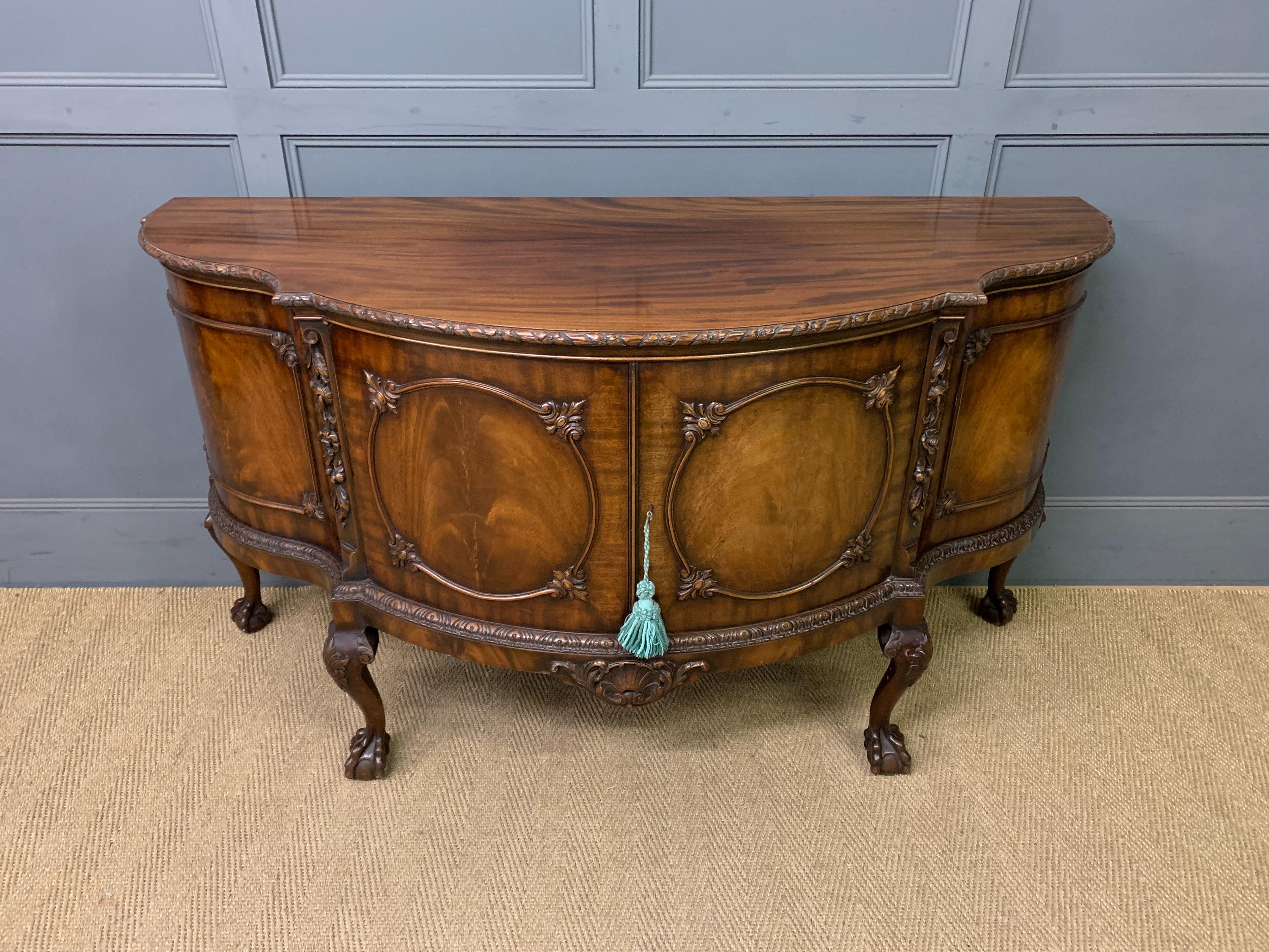 Chippendale Style Mahogany Commode by Gill & Reigate